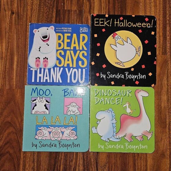 Bundle of 4 Toddler Board Books - Picture 1 of 3